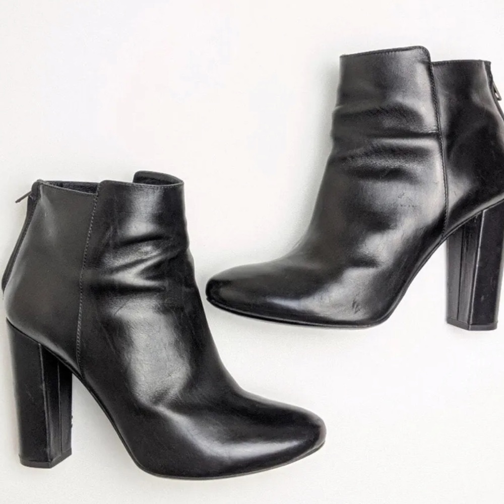 J. Crew Rory Leather  Ankle Boots